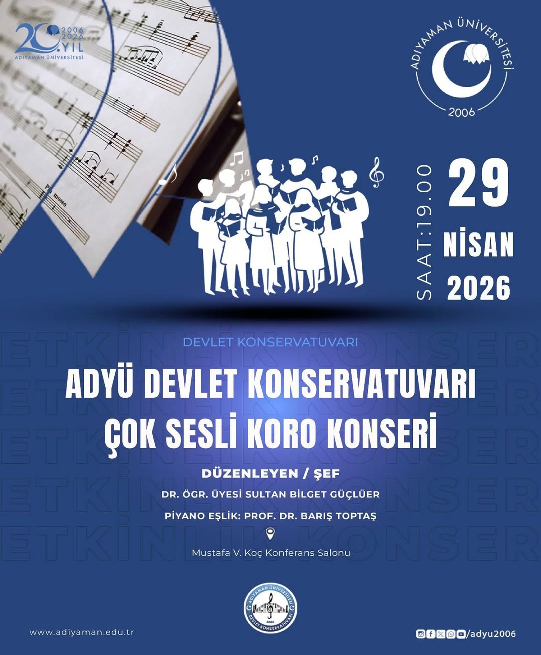 Adıyaman Üniversitesi Devlet Konservatuvarı'ndan Müzik Şöleni!