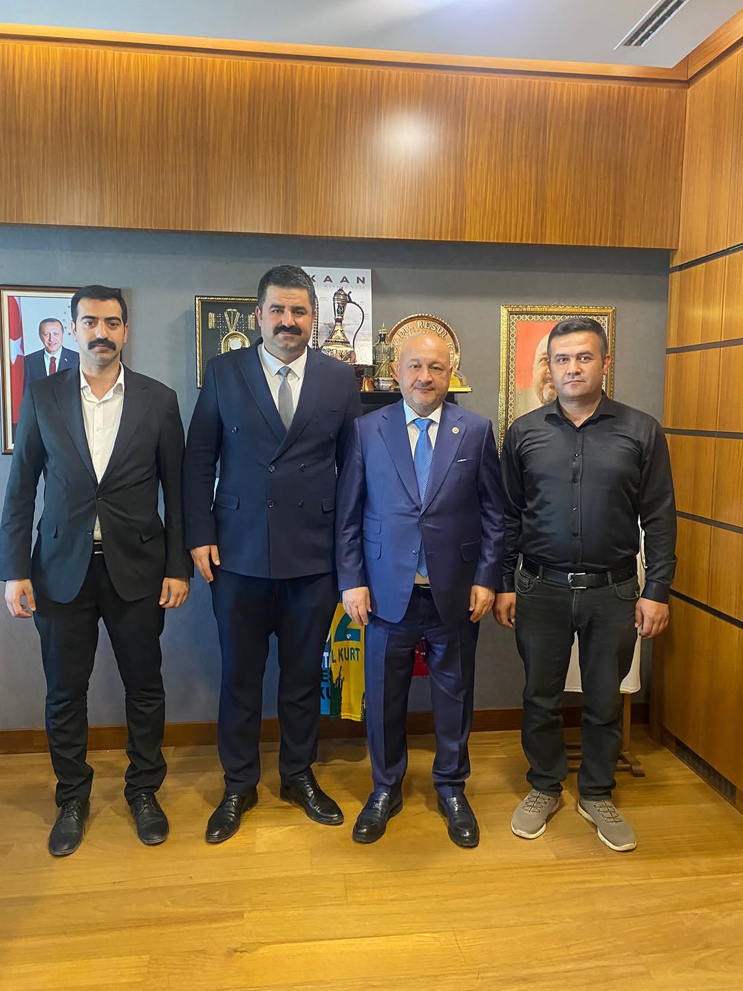 TBMM Plan ve Bütçe Komisyonu Üyesi Resul Kurt'tan Ziyaret Teşekkürü