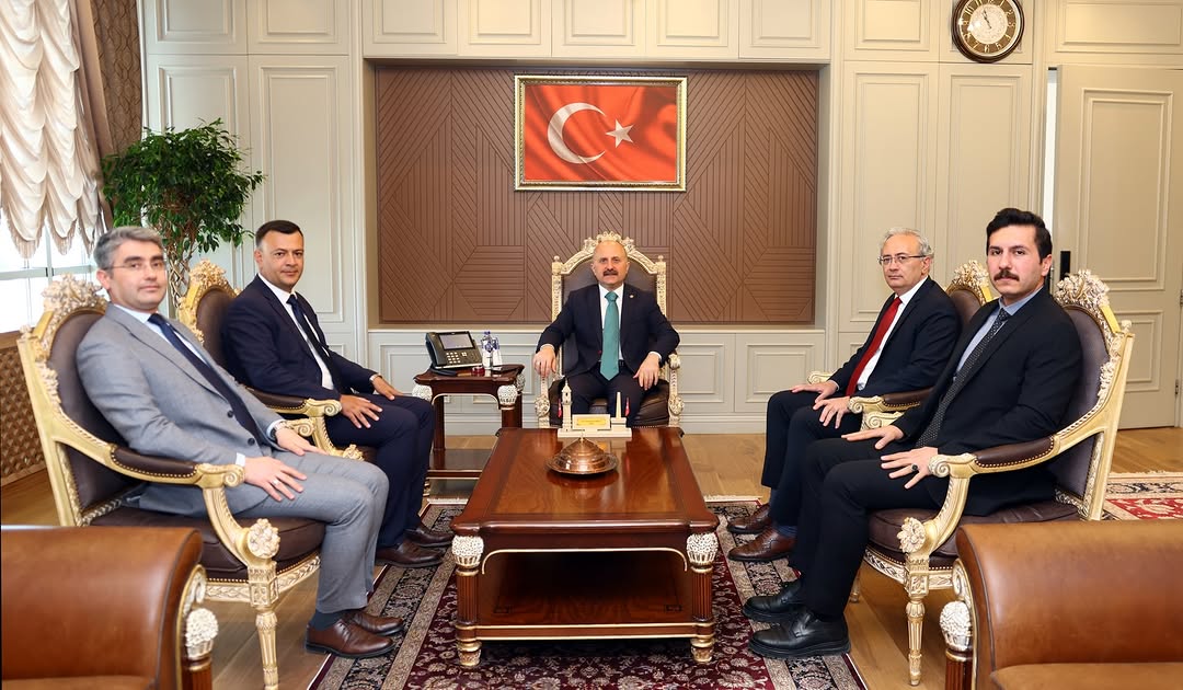 Cumhuriyet Başsavcısı ve Adalet Komisyonu Başkanı Aydın Valiliğine Yeni Atanan Vali'yi Ziyaret Etti