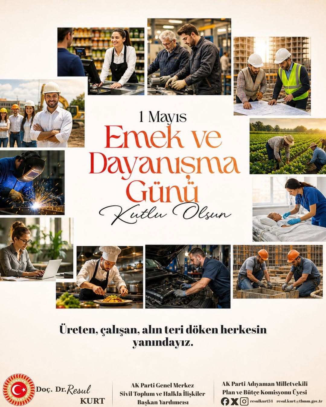 Emek, Alın Teri ve Dayanışma: Güçlü Türkiye'nin Temeli