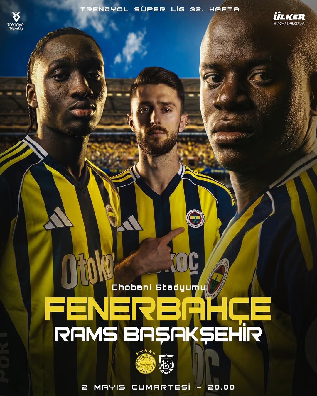 Fenerbahçe'nin RAMS Başakşehir Maçı Heyecanı
