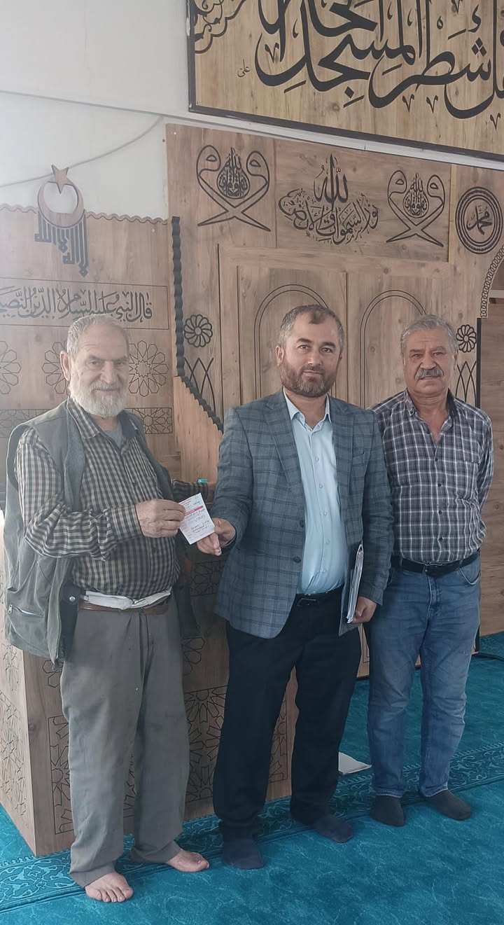 Küçük Sanayi Sitesi Camii'nden Vekaletle Kurban Bağışı Kampanyası