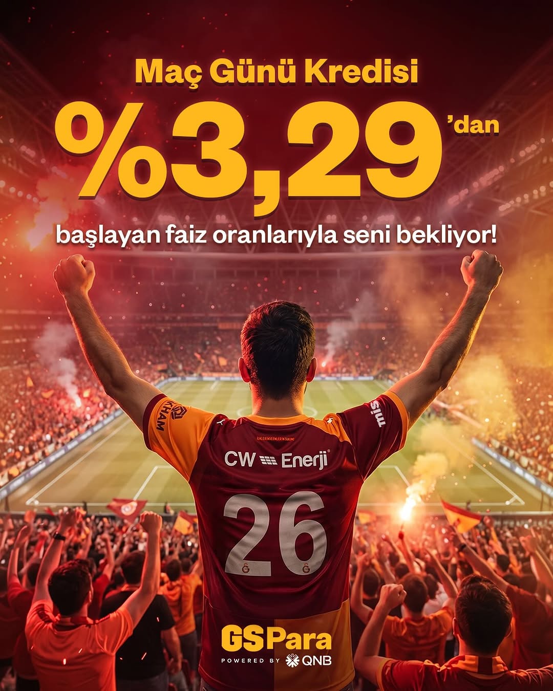 Galatasaraylılara Özel Maç Günü Fırsatı GSPara'da!