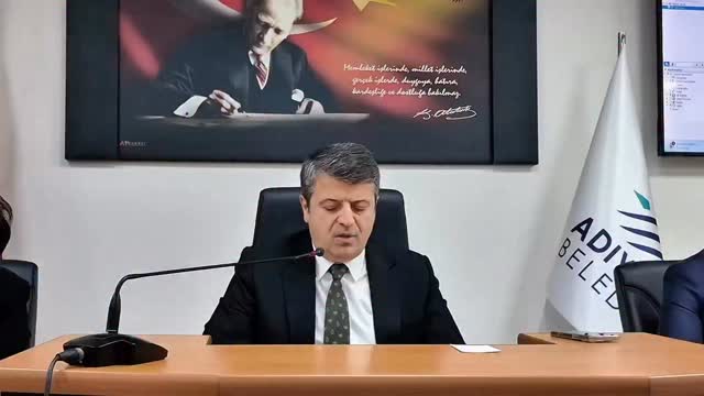 Adıyaman Belediye Başkanı Abdurrahman Tutdere Başkanlığında Mayıs ayı olağan Meclis toplantısı yapıldı