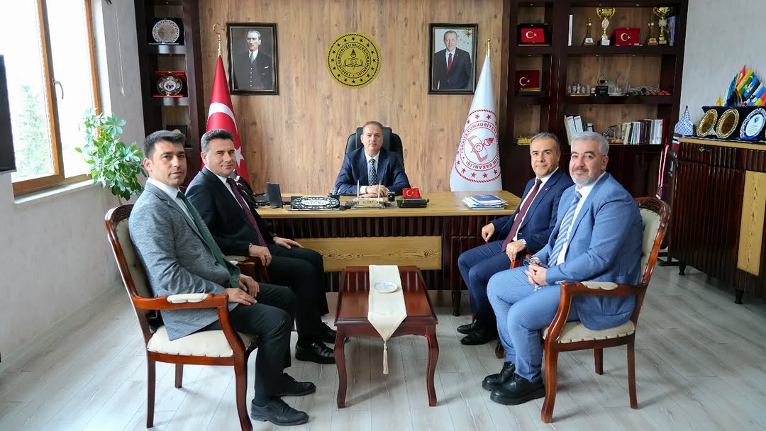 Adıyaman İlçe Millî Eğitim Müdürleri İl Millî Eğitim Müdürü'nü Ziyaret Etti