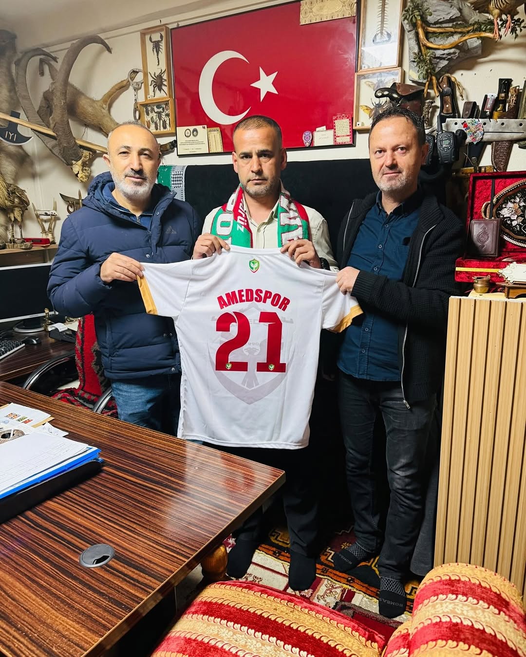 Uğur Ballıbey ve İbrahim Ayhan'a Teşekkür