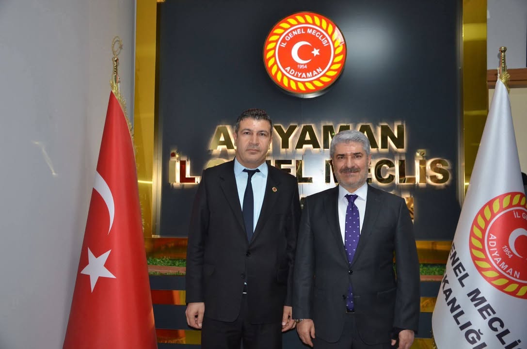 Besni Belediyesi Ziyaret İçin İl Genel Meclisi Başkanı Mehmet Kılınç'ı Ağırladı