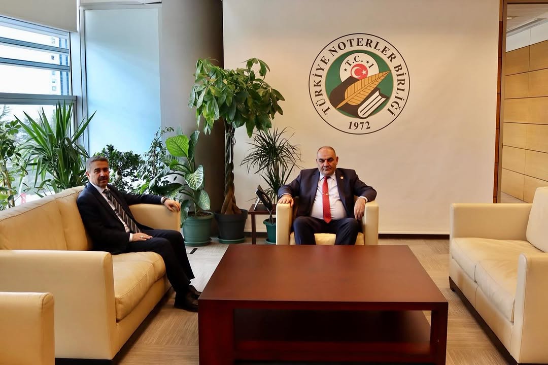 Türkiye Noterler Birliği Başkanı Serdar Arat’ı Ziyaret Ettik