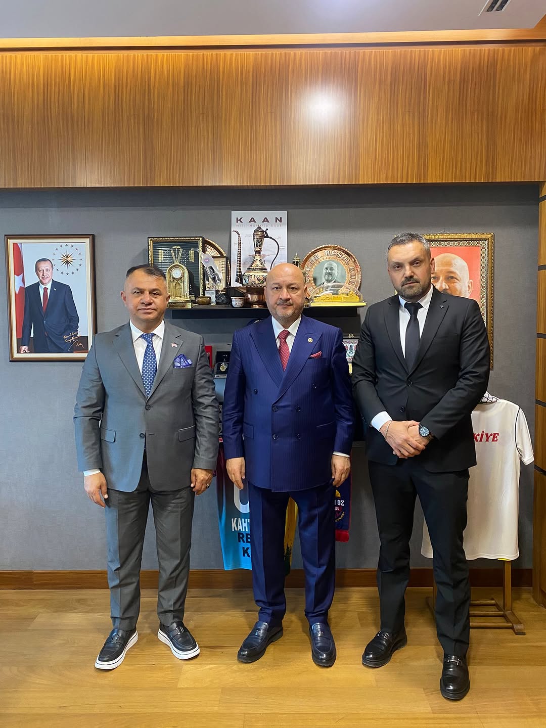 TBMM'de Uluslararası Sporcular Sendikası Genel Başkanı Ziyareti