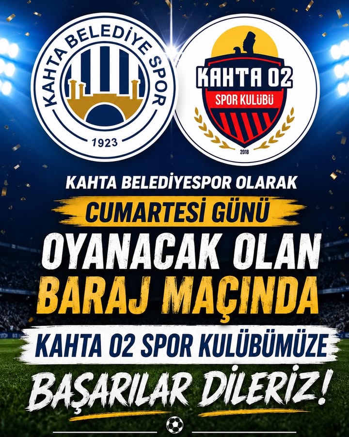 Kahta İdman Yurdu S.K. Tarafından Yapılan Paylaşım