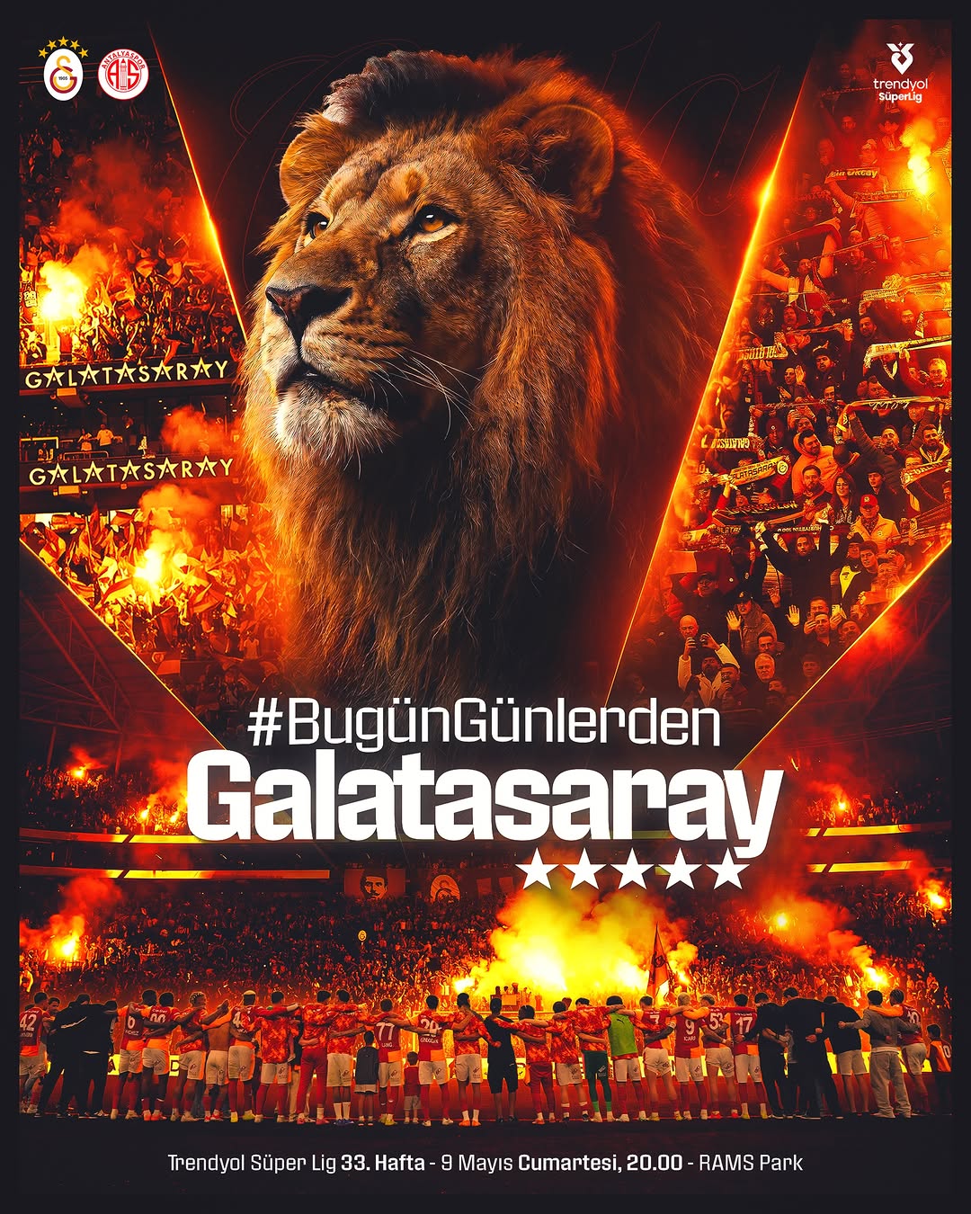 Galatasaray, H. Antalyaspor'u Ali Sami Yen'de Konuk Ediyor