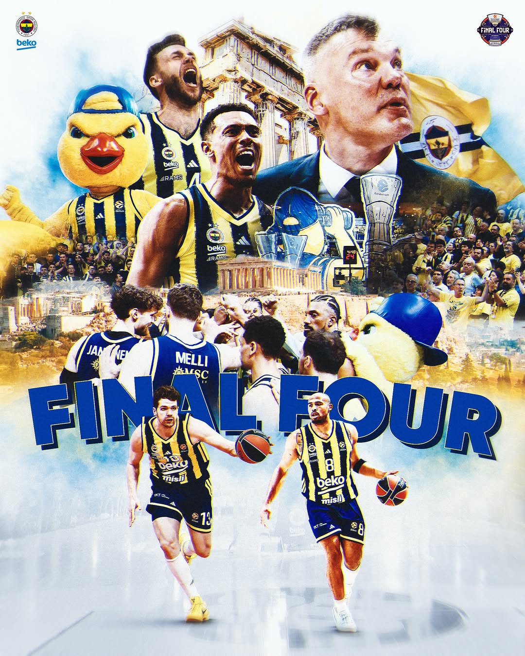 Fenerbahçe Beko EuroLeague'de Final Four'a Yükseldi!