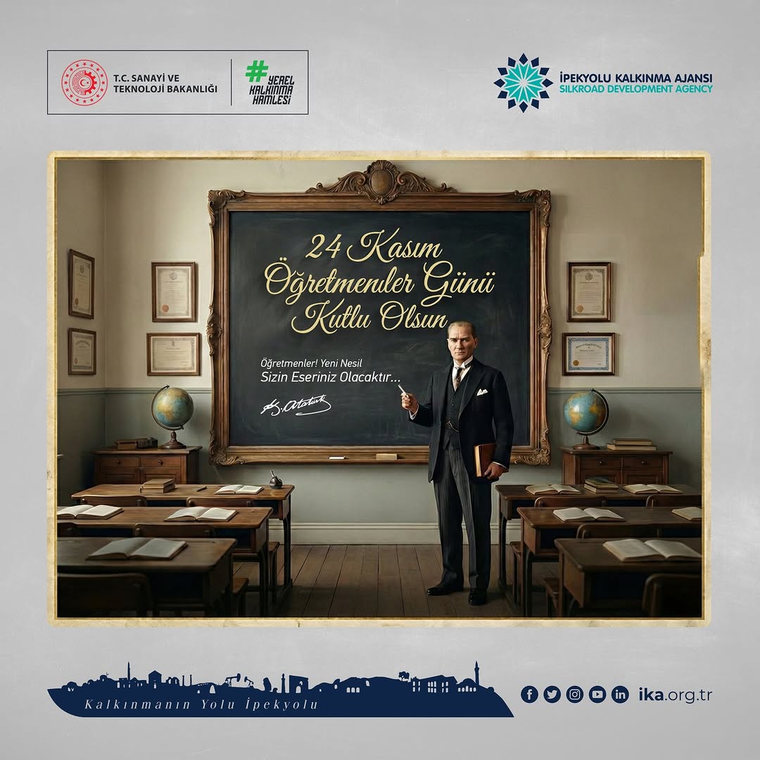 Ülkemizin Öğretmenler Günü Kutlu Olsun!