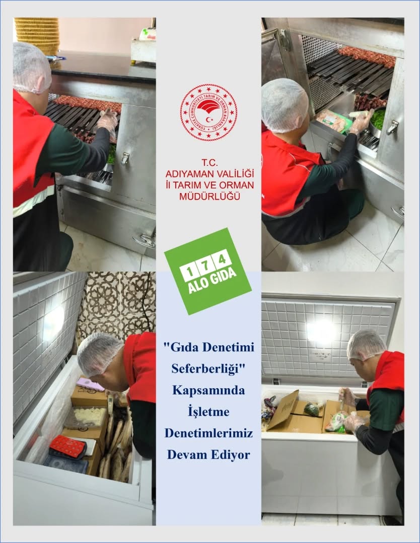 Gıda Denetimi Seferberliği Kapsamında İşletme Denetimlerimiz Devam Ediyor