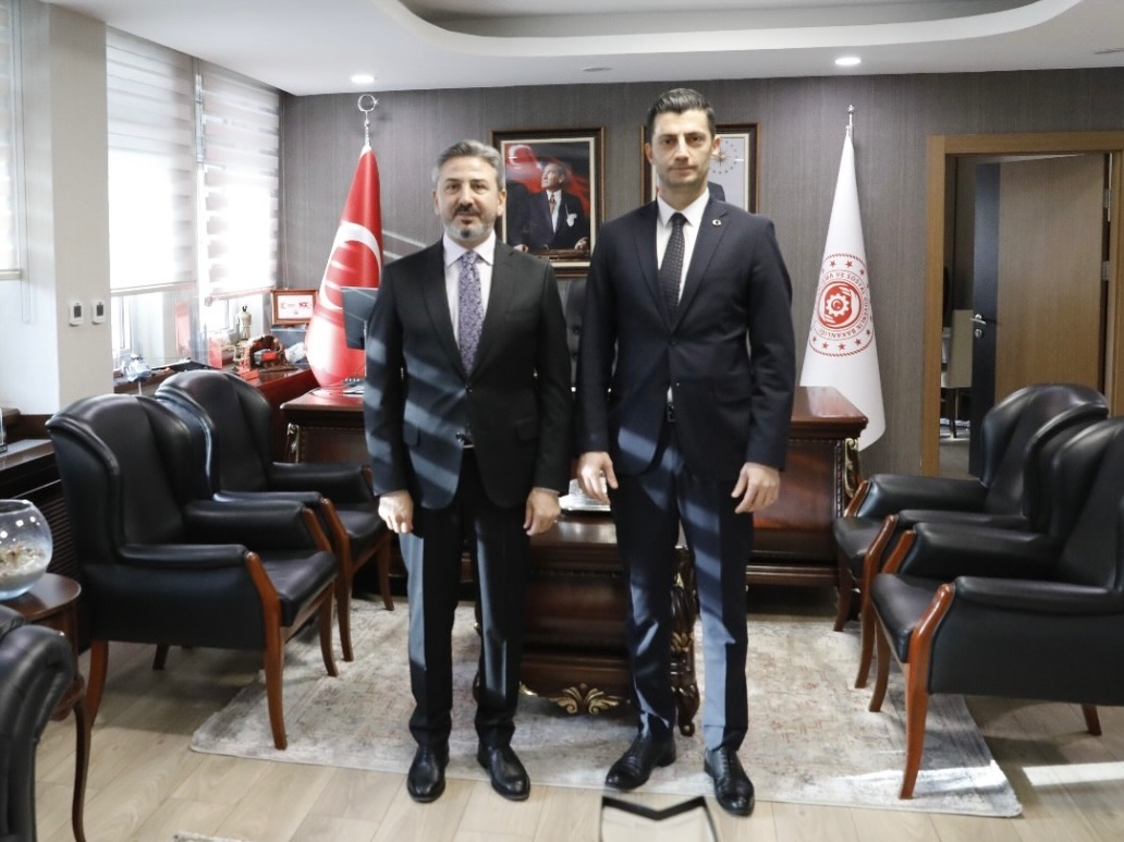 Yunus Emre Enstitüsü Başkan Yardımcısı Bakanlıkta Misafir Edildi