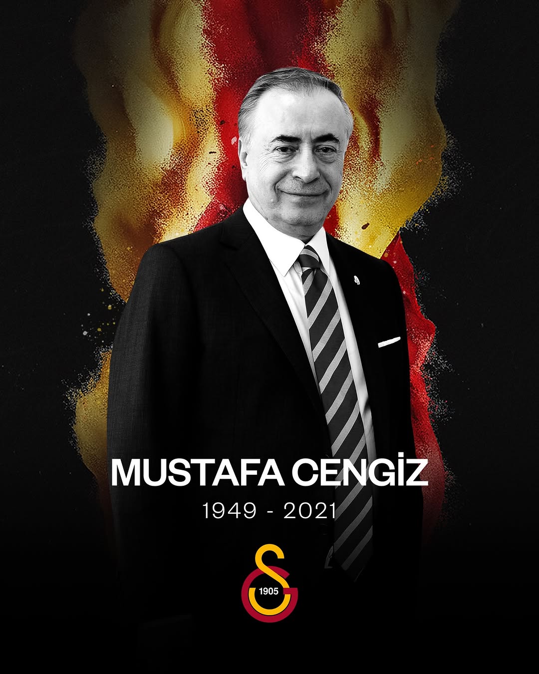 Galatasaray Spor Kulübü'nden Mustafa Cengiz'e Anma Mesajı