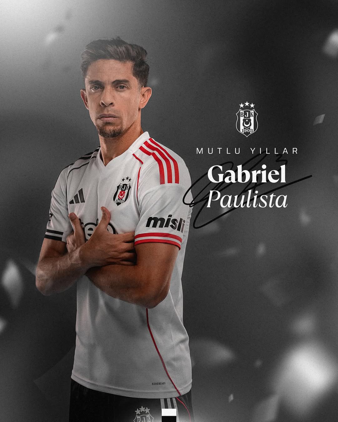 Beşiktaş'ın Futbolcusu Gabriel Paulista'nın Doğum Günü Kutlanıyor