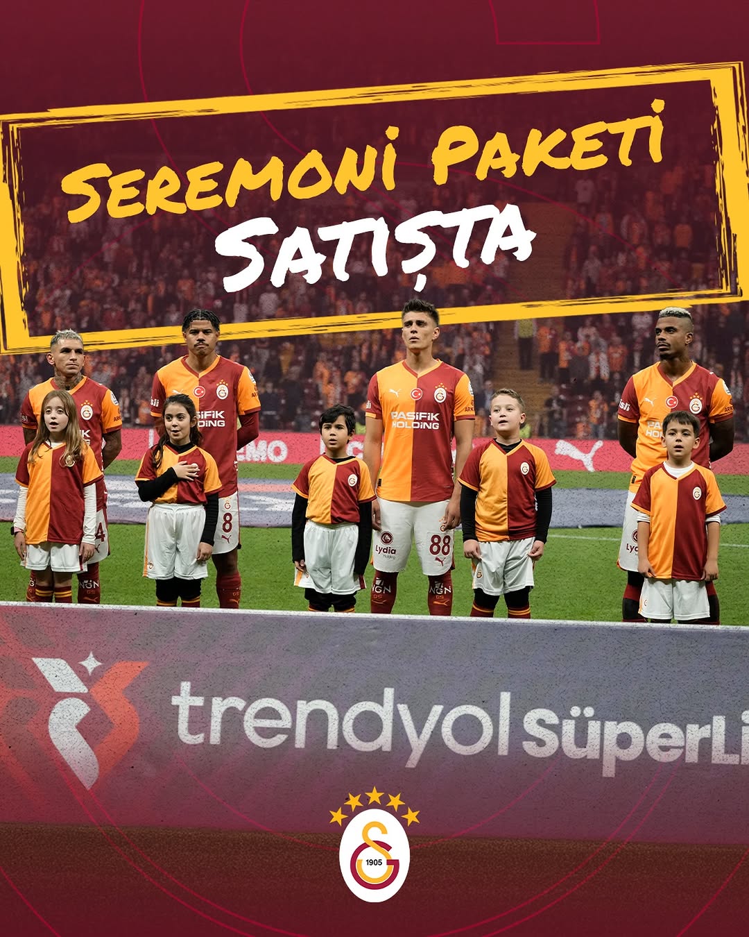 Galatasaray Sahasında Miniklerle Doluyor! ????❤️