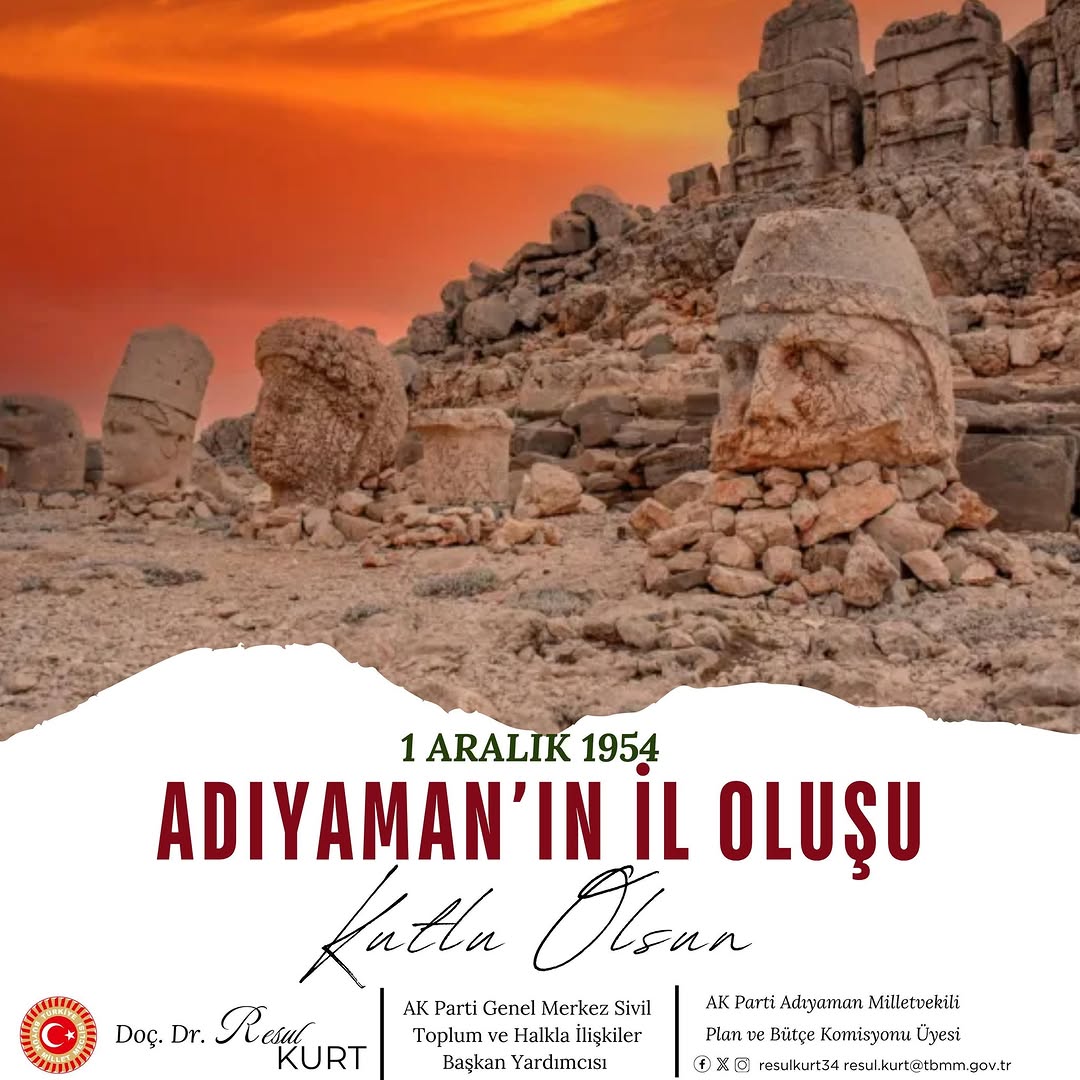Adıyaman'ın İl Oluşunun 71. Yılı Kutlamaları