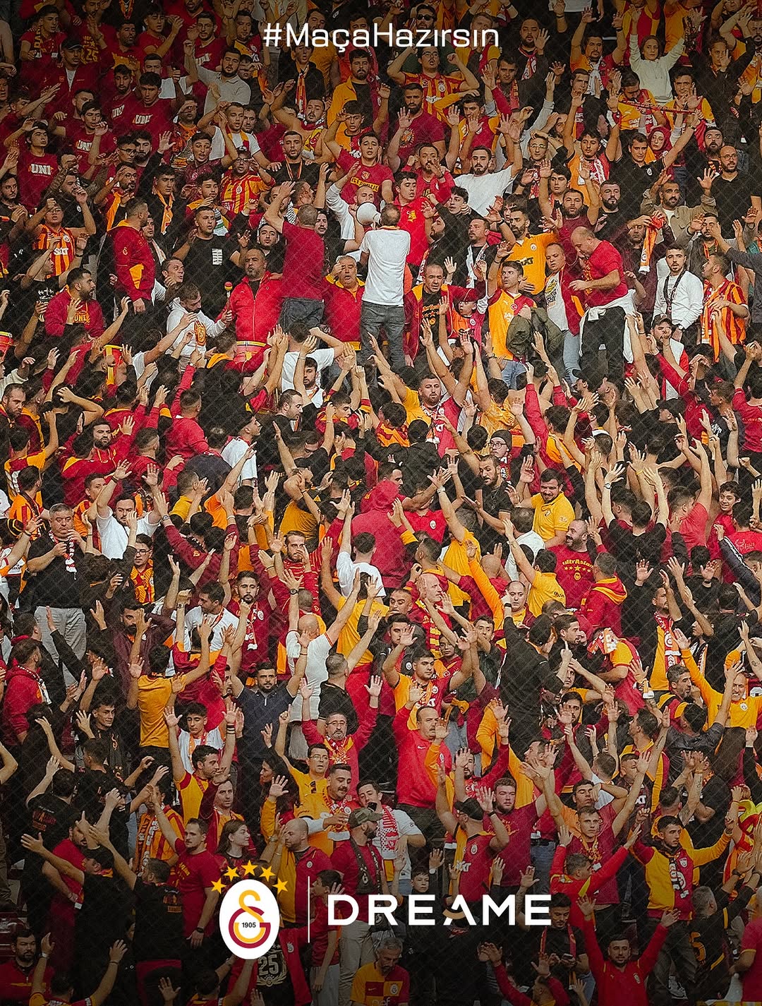 Galatasaray Spor Kulübü Dreame ile Maça Hazırsın Kampanyası