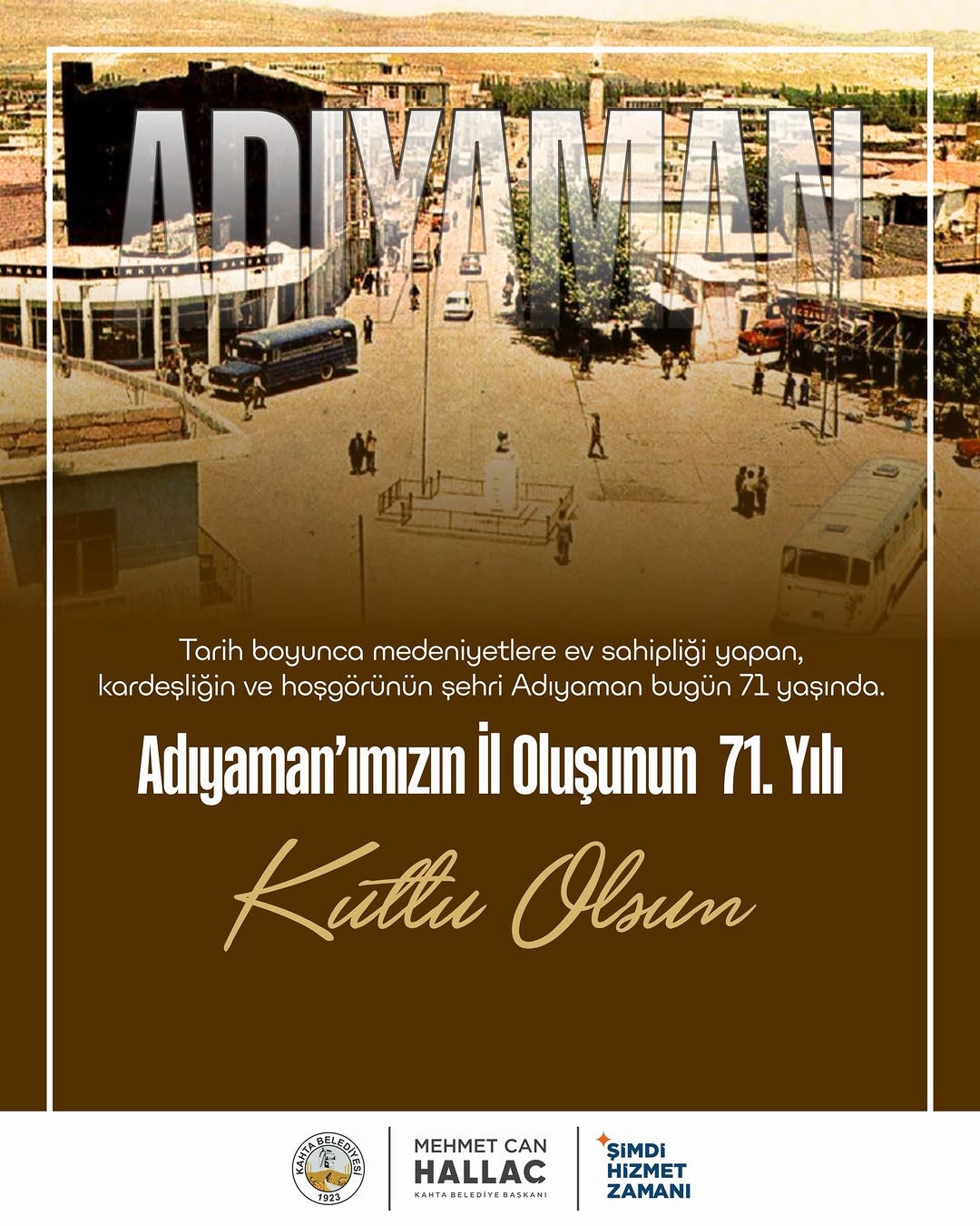 Adıyaman'ın İl Olmasının 71. Yılı Kutlamaları