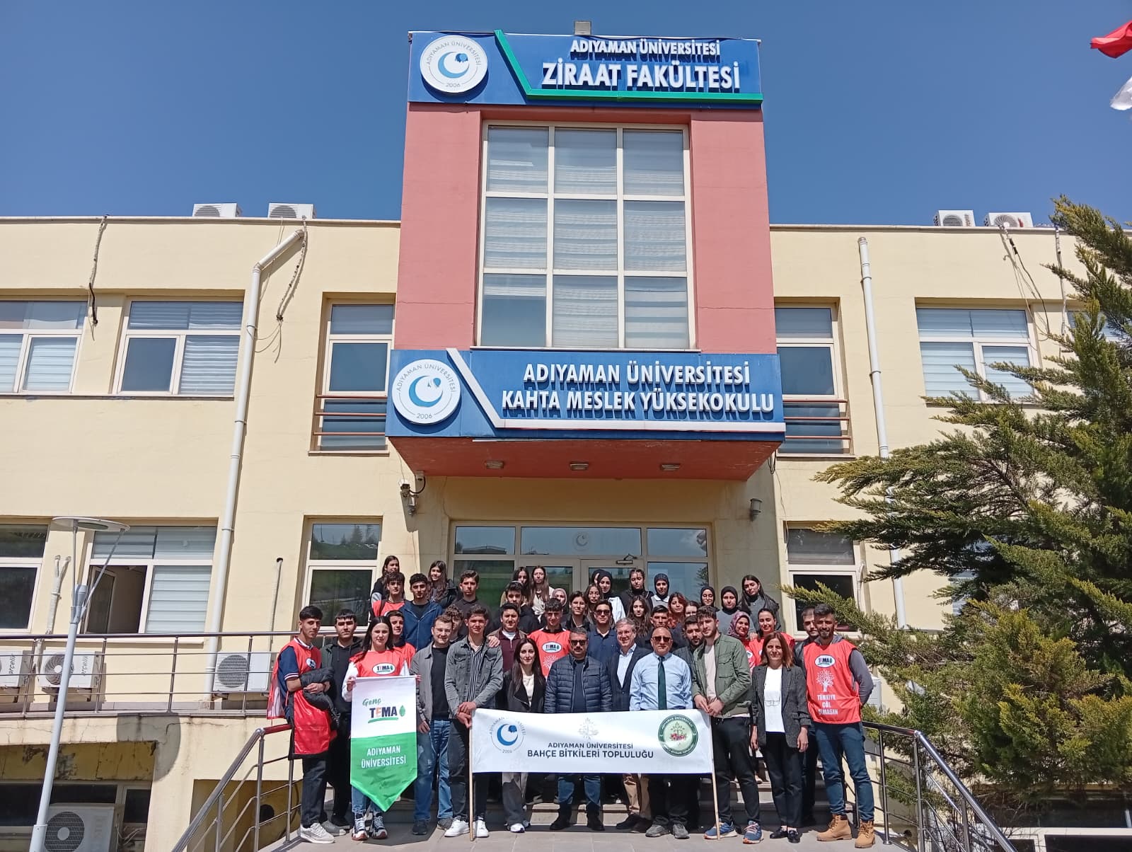 Kahta Mesut Ekni Anadolu Lisesi Öğrencileri, TEMA Vakfı İşbirliği Kapsamında Kahta MYO  Ziyaret Etti