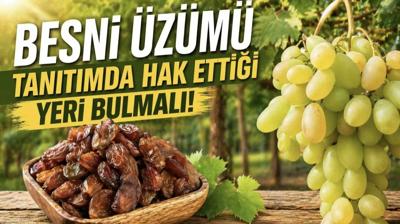 BEV’den Tanıtım Eleştirisi: Adıyaman Tanıtımında Besni Üzümü Geri Planda Kaldı