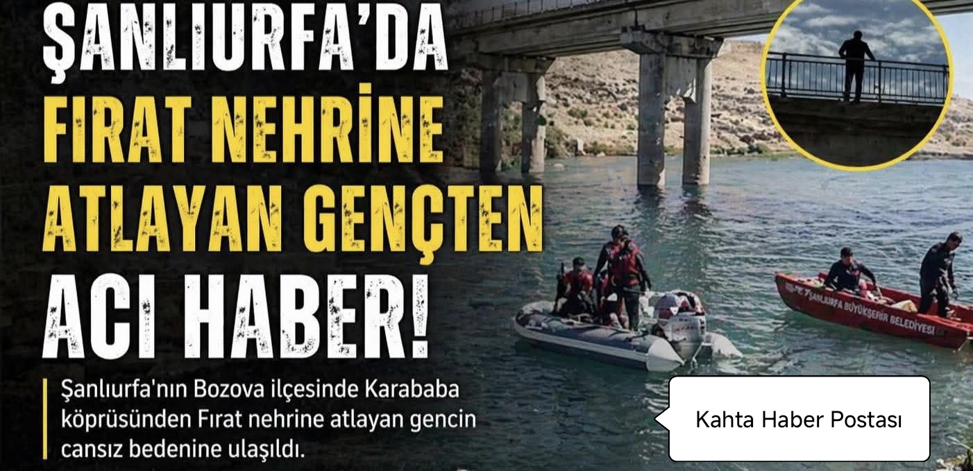 Adıyaman'lı Genç Karababa Köprüsünden Atlayarak Yaşamına Son Verdi