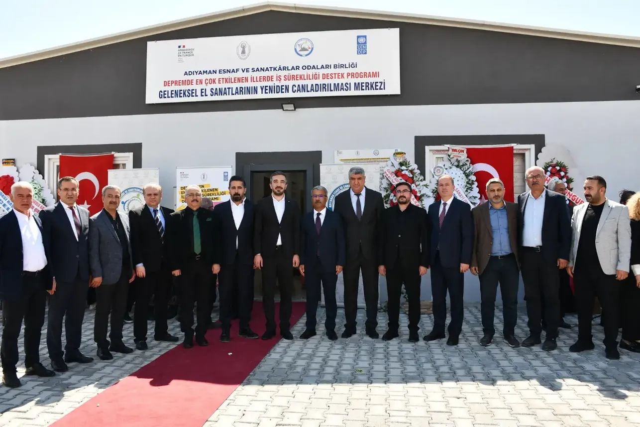 Adıyaman'da “Geleneksel El Sanatlarının Yeniden Canlandırılması Merkezi”nin açılışı yapıldı - 2
