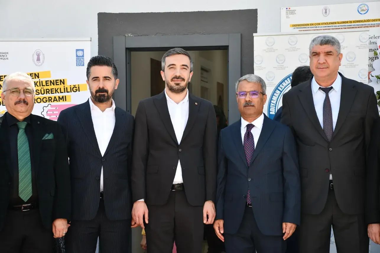 Adıyaman'da “Geleneksel El Sanatlarının Yeniden Canlandırılması Merkezi”nin açılışı yapıldı - 3