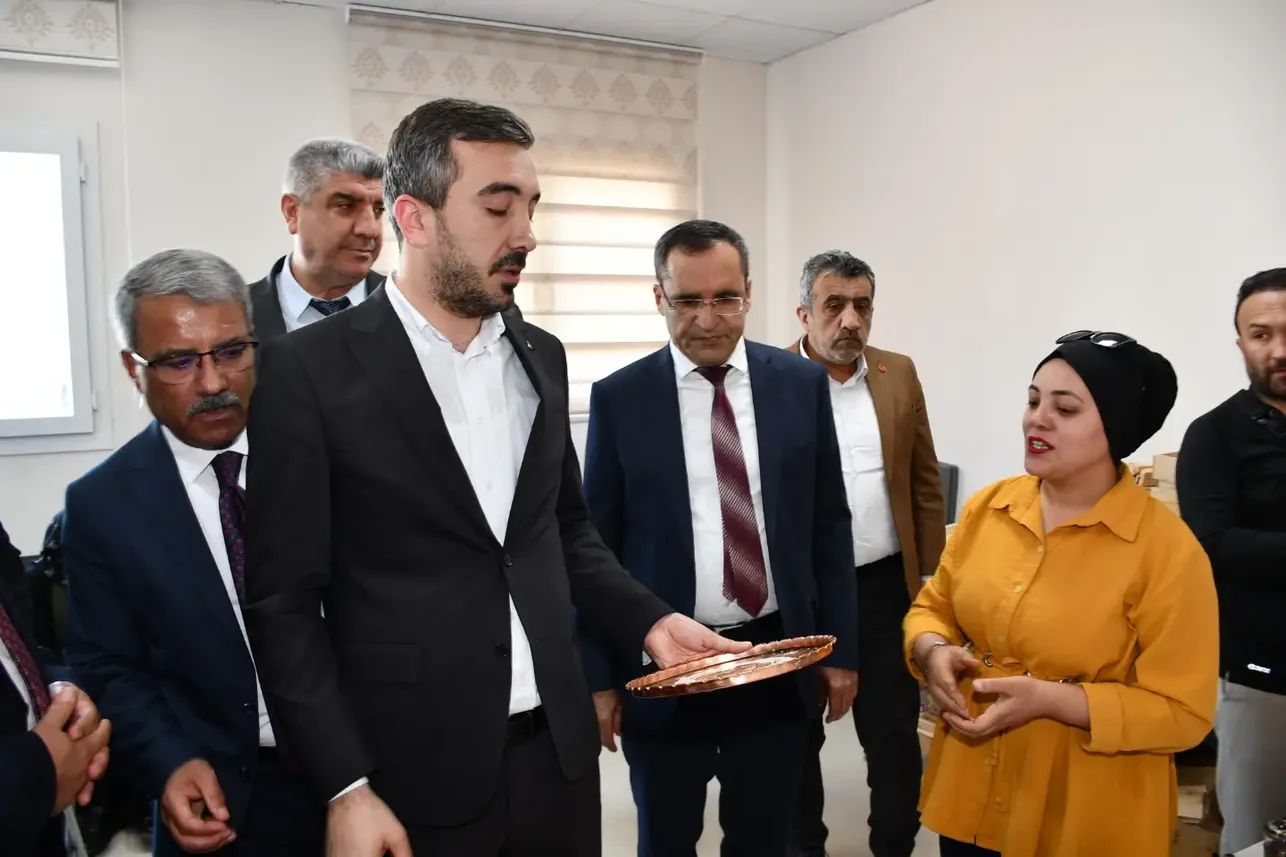 Adıyaman'da “Geleneksel El Sanatlarının Yeniden Canlandırılması Merkezi”nin açılışı yapıldı - 5
