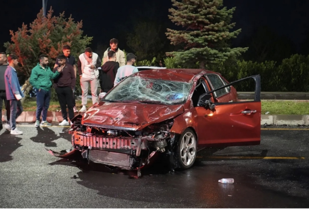 Takla atan araçta yürekler ağza geldi - 2