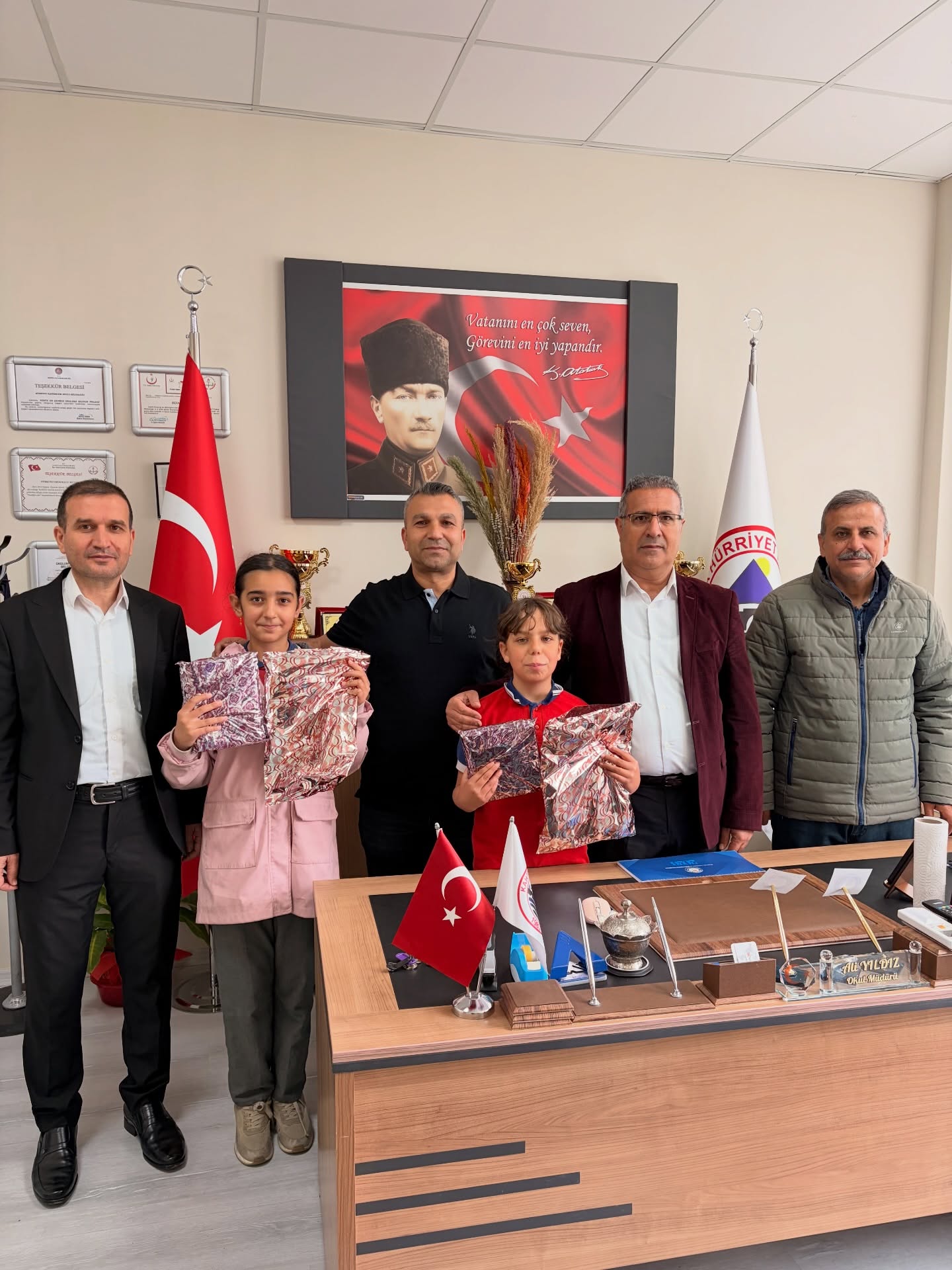 Kahta Hürriyet İlkokulu öğrencilerinin büyük başarısı