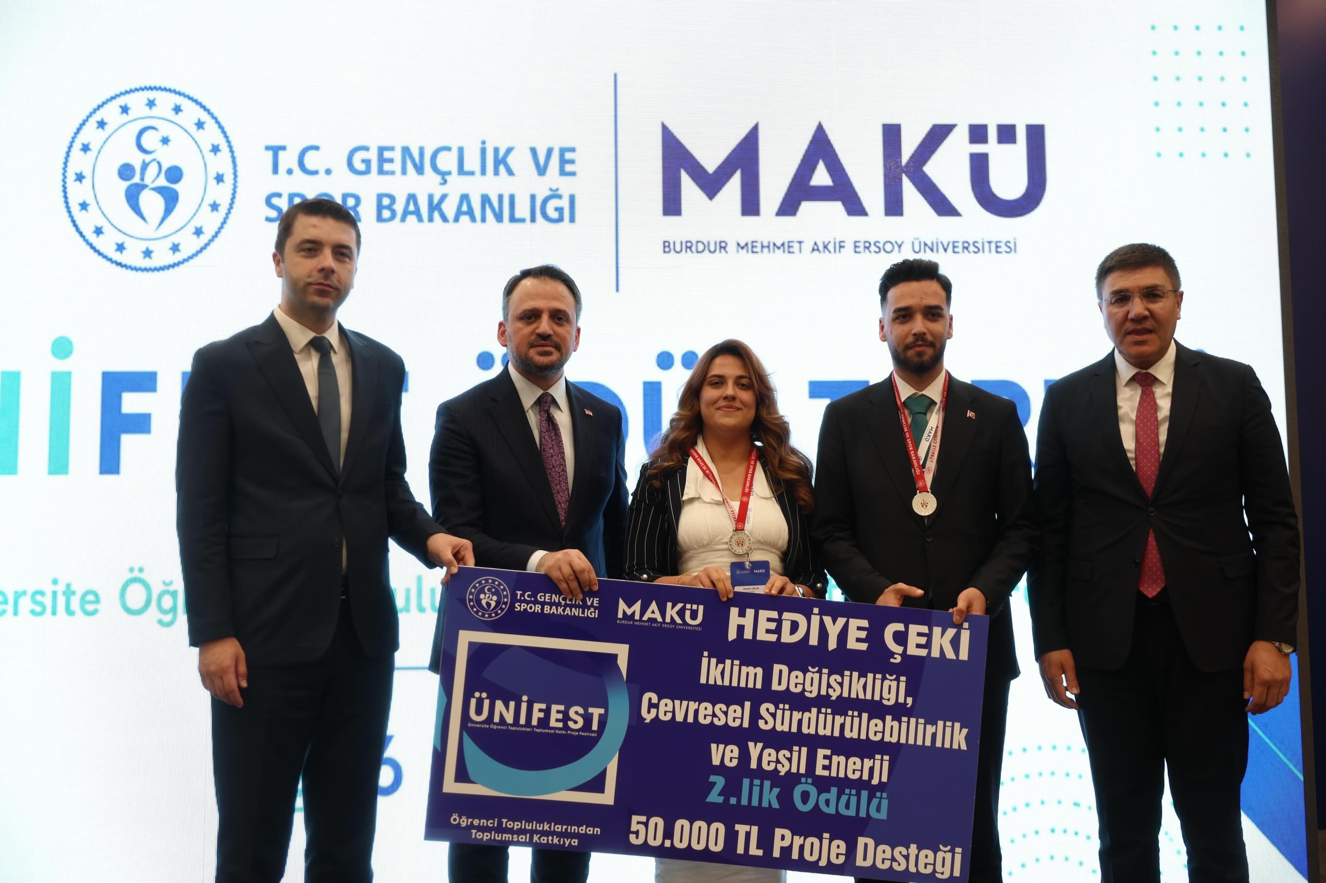 Adıyaman Üniversitesi Öğrencilerinden ÜNİFEST’te Çifte Başarı